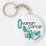 Ovarian Cancer BUTTERFLY 3.1 Key Chain