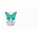 Ovarian Cancer Butterfly business cards