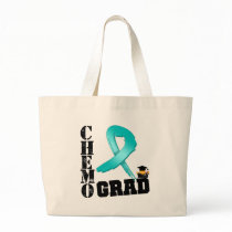 Ovarian Cancer Chemo Grad Canvas Bag