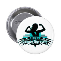 Ovarian Cancer Fierce Cancer Survivor Pins