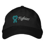 Ovarian Cancer Fighter Embroidered Baseball Caps