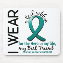 Ovarian Cancer Hero In My Life Best Friend 4 Mousepad