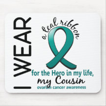 Ovarian Cancer Hero In My Life Cousin 4 Mousepad