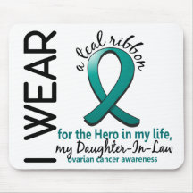 Ovarian Cancer Hero In My Life Daughter-In-Law 4 Mousepad
