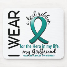 Ovarian Cancer Hero In My Life Girlfriend 4 Mousepad