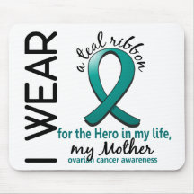 Ovarian Cancer Hero In My Life Mother 4 Mouse Pads