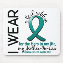 Ovarian Cancer Hero In My Life Mother-In-Law 4 Mouse Pad