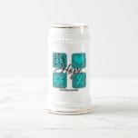 Ovarian Cancer Hope Love Inspire Awareness Mug
