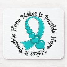 Ovarian Cancer Hope Makes It Possible Mousepads