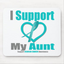 Ovarian Cancer I Support My Aunt Mousepads