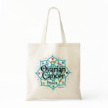 Ovarian Cancer Lotus Tote Bags