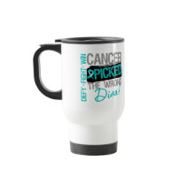 Ovarian Cancer Picked The Wrong Diva Coffee Mug