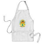 Ovarian Cancer Ribbon Duck Apron
