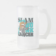 Ovarian Cancer - Slam Dunk Cancer Mug