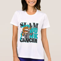 Ovarian Cancer - Slam Dunk Cancer Shirt