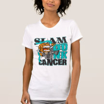 Ovarian Cancer - Slam Dunk Cancer Tshirts
