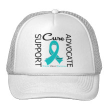 Ovarian Cancer Support Advocate Cure Mesh Hats