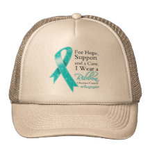 Ovarian Cancer Support Hope Awareness Trucker Hats