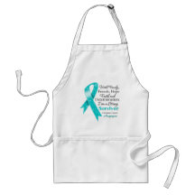 Ovarian Cancer Support Strong Survivor Aprons