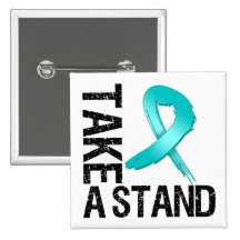 Ovarian Cancer Take A Stand Pins