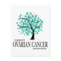 Ovarian Cancer Tree Post Cards