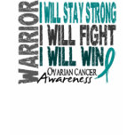 Ovarian Cancer Warrior t-shirts