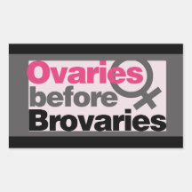 Ovaries before Brovarfies Rectangle Sticker