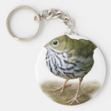 oven bird t-shirt warbler birdwatching key chain