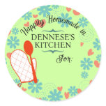 Oven mitt wooden spoon cooking baking stickers stickers