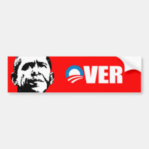 OVER BUMPER STICKERS