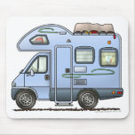 Over Cab Camper RV Mousepad