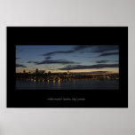  over Quebec city Posters