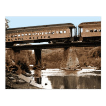 Over The Bridge Postcard