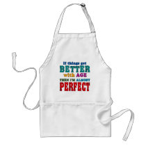 Over the Hill Birthday Humour Aprons