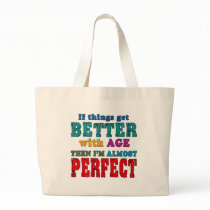 Over the Hill Birthday Humour Bag