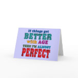 Over the Hill Birthday Humour cards