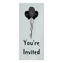 Over the Hill Birthday Invitations