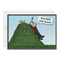 Over the Hill Birthday Party Invitations