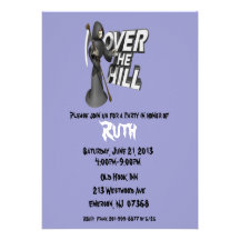 over the hill grim reaper custom announcement