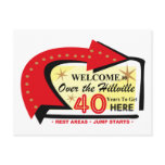 Over The Hillville 40 Postcard