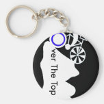 Over The Top Keychain