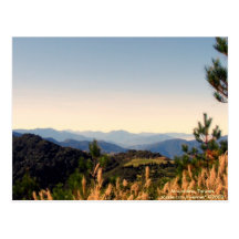 Over the Yonder/Nature Mountain Ranges Postcard