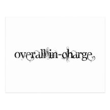 Overall In-Charge Postcard