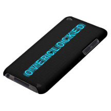 Overclocked blue iPod touch cover