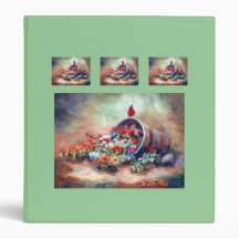 Overflowing Cardinal Binder
