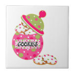 Overflowing Cookie Jar Ceramic Tile
