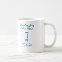 Overflowing With Plus! Mugs