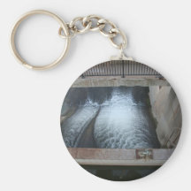 Overholser Dam Keychain