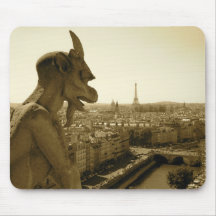 Overlooking Paris Mouse Pad