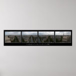 Overlooking Paris Print